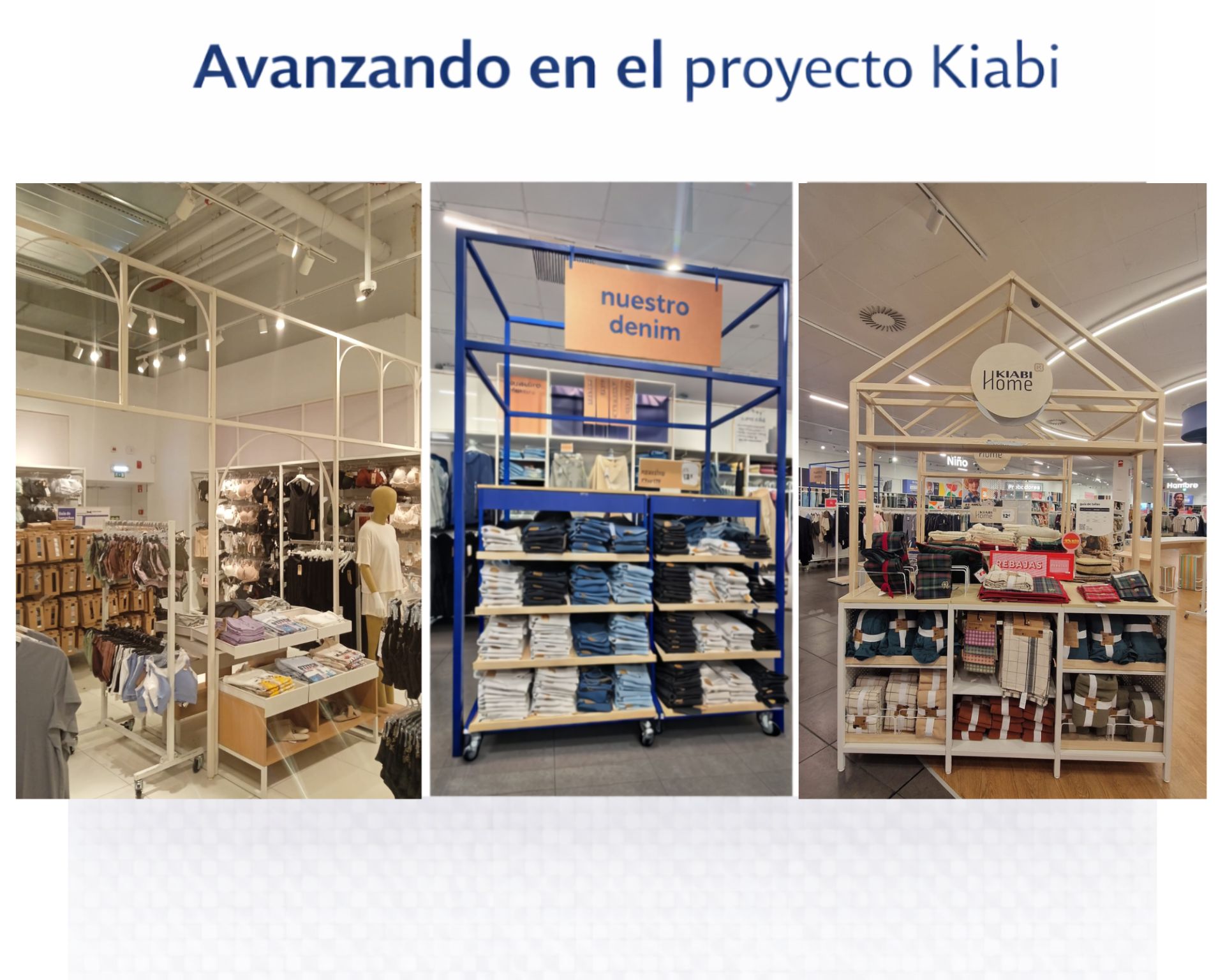 AVANZANDO PROYECTO KIABI